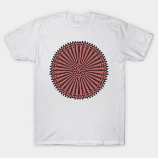 Reaction Diffusion Ornament (Rose Gold) T-Shirt